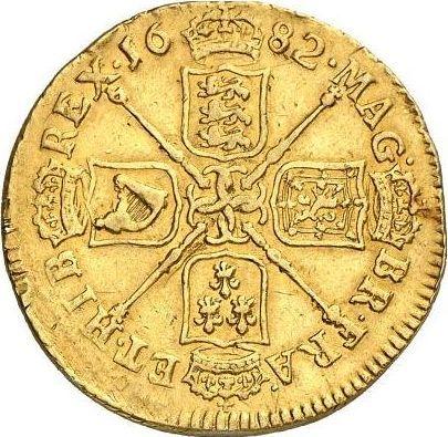 Reverse Guinea 1682 "Fourth laureate bust" - Gold Coin Value - United Kingdom, Charles II