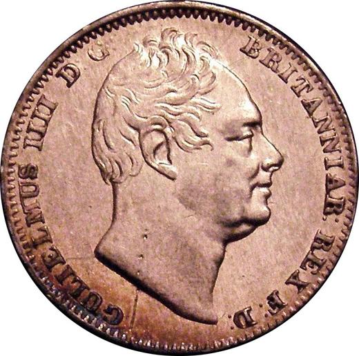 Obverse Fourpence (Groat) 1833 "Maundy" - Silver Coin Value - United Kingdom, William IV