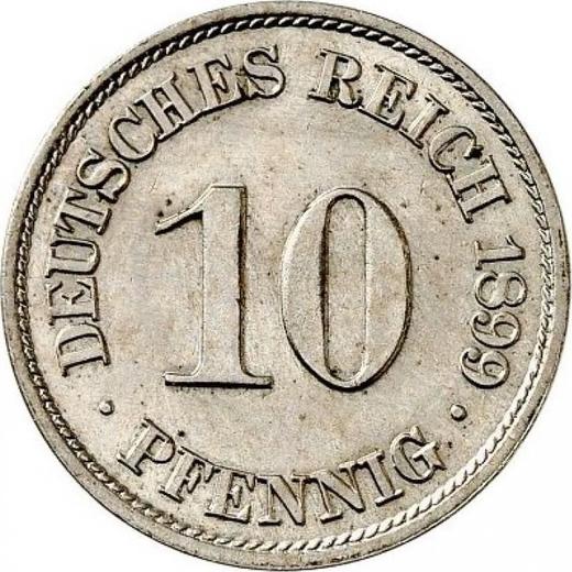 Obverse 10 Pfennig 1899 A "Type 1890-1916" - Coin Value - Germany, German Empire
