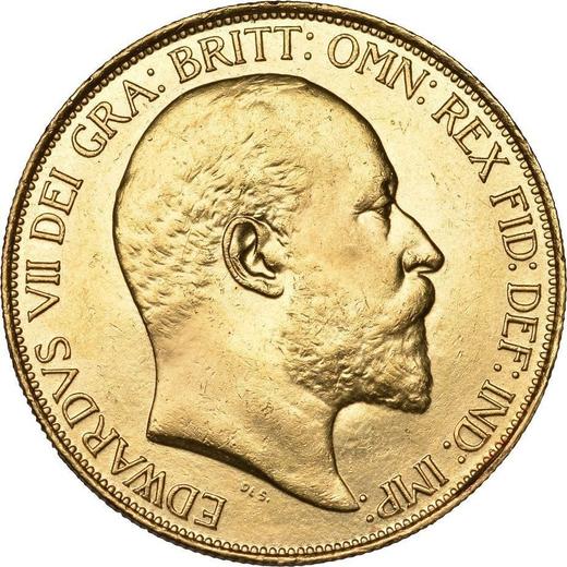 Obverse Five Pounds 1902 - Gold Coin Value - United Kingdom, Edward VII