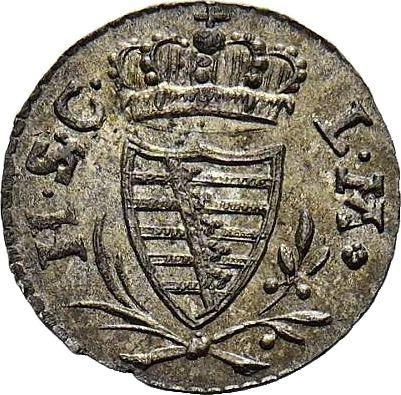 Obverse 1 Pfennig 1808 - Silver Coin Value - Saxe-Coburg-Saalfeld, Ernest I