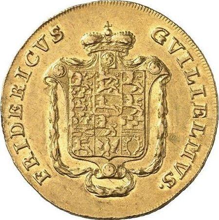 Obverse 10 Thaler 1813 MC - Gold Coin Value - Brunswick-Wolfenbüttel, Frederick William