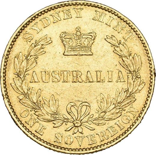 Reverse Sovereign 1855 "Type 1855-1856" - Gold Coin Value - Australia, Victoria