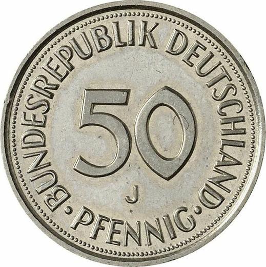 Avers 50 Pfennig 1987 J - Münze Wert - Deutschland, BRD