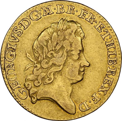 Obverse Guinea 1727 "Fifth laureate bust" - Gold Coin Value - United Kingdom, George I