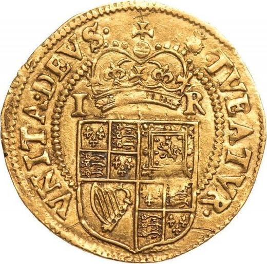 Reverso 1 Corona Sin fecha (1603-1604) "Primera acuñación" - valor de la moneda de oro - Gran Bretaña, Jacobo I