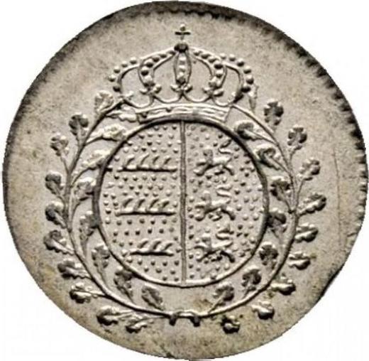 Avers 1/2 Kreuzer 1837 "Typ 1824-1837" - Silbermünze Wert - Württemberg, Wilhelm I