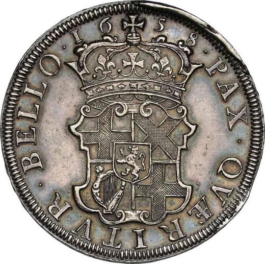 Reverse Crown 1658 Tanner's copy 1658 - Silver Coin Value - United Kingdom, Oliver Cromwell