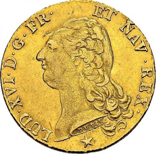 Obverse Double Louis d'Or 1789 W "Type 1785-1792" - Gold Coin Value - France, Louis XVI