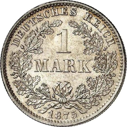 Obverse 1 Mark 1875 E "Type 1873-1887" - Silver Coin Value - Germany, German Empire