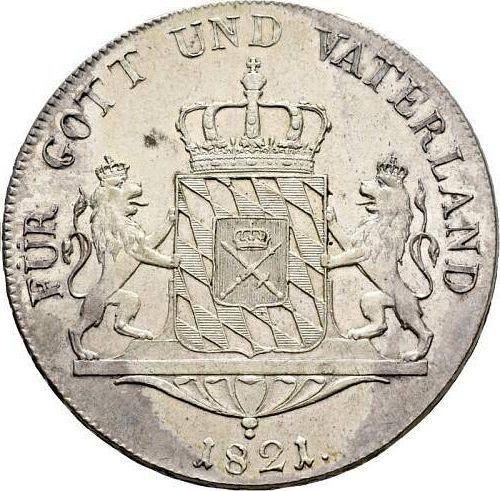Revers Taler 1821 "Typ 1807-1825" - Silbermünze Wert - Bayern, Maximilian I