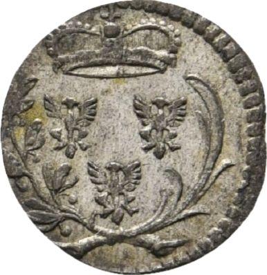 Avers 1 Pfennig 1805 - Silbermünze Wert - Leningen, Karl Friedrich Wilhelm