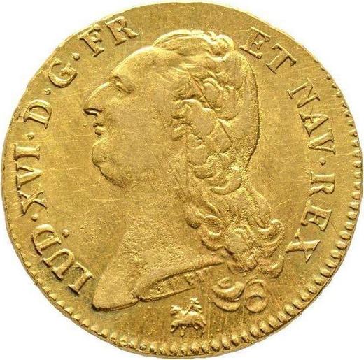 Obverse Double Louis d'Or 1788 B - Gold Coin Value - France, Louis XVI