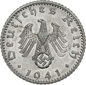 Reverse 50 Reichspfennig 1941 F "Type 1939-1944" -  Coin Value - Germany, Third Reich