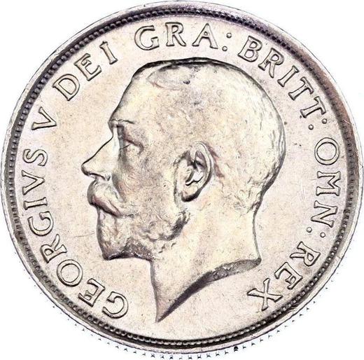 Obverse Shilling 1915 - Silver Coin Value - United Kingdom, George V