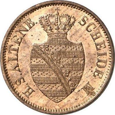 Obverse 2 Pfennig 1856 F -  Coin Value - Saxe-Altenburg, Ernst I