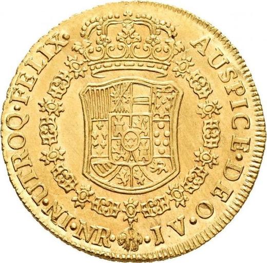 Reverse 8 Escudos 1768 NR JV "Type 1762-1771" - Gold Coin Value - Colombia, Charles III
