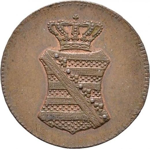Avers 3 Pfennige 1832 S - Münze Wert - Sachsen-Albertinische, Anton