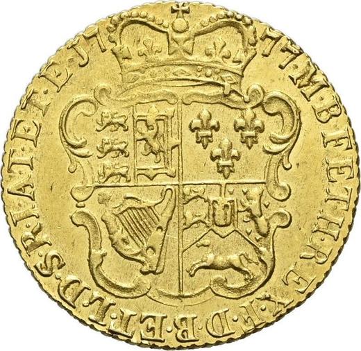 Reverse Half Guinea 1777 "Fourth laureate bust" - Gold Coin Value - United Kingdom, George III
