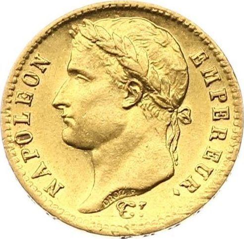 Obverse 20 Francs 1813 "Type 1809-1815" - Gold Coin Value - France, Napoleon I