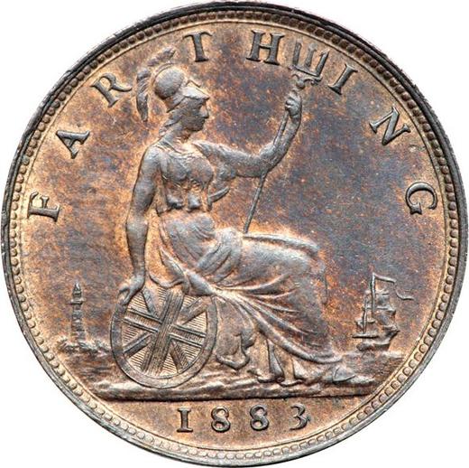 Reverse Farthing 1883 -  Coin Value - United Kingdom, Victoria