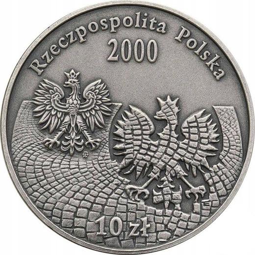 Obverse 10 Zlotych 2000 MW ET "30th Anniversary - December Events in 1970" - Silver Coin Value - Poland, III Republic after denomination