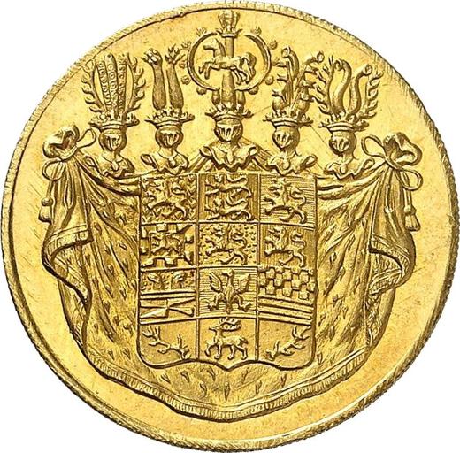Obverse Ducat 1825 CvC - Gold Coin Value - Brunswick-Wolfenbüttel, Charles II