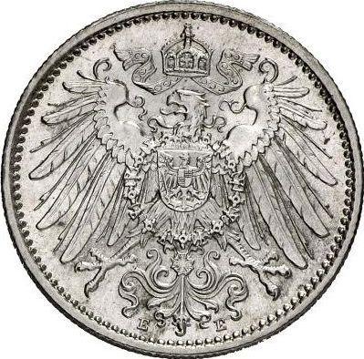 Reverse 1 Mark 1905 E "Type 1891-1916" - Silver Coin Value - Germany, German Empire