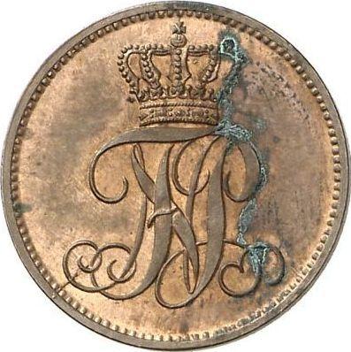 Obverse 1 Schwaren 1854 B -  Coin Value - Oldenburg, Nikolaus Frederick Peter