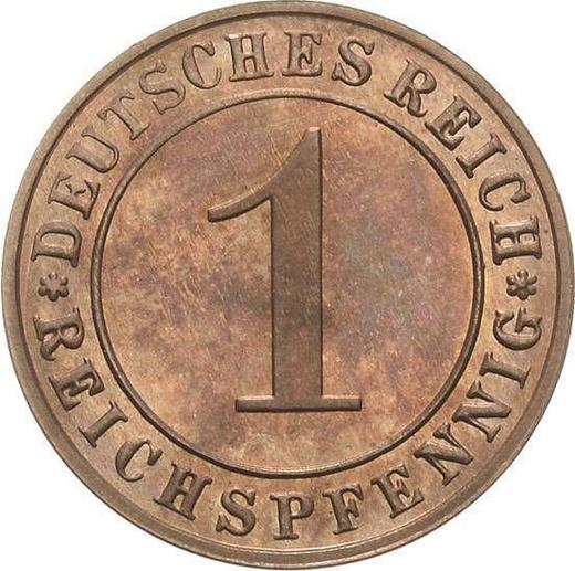 Obverse 1 Reichspfennig 1935 E -  Coin Value - Germany, Weimar Republic