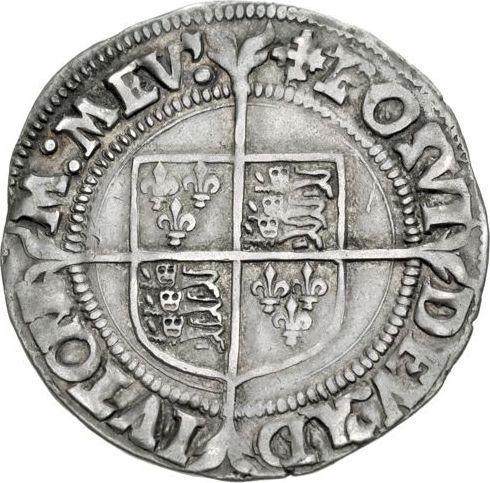 Rewers monety - 4 pensy bez daty (1560-1561) "Drugi wydanie" - cena srebrnej monety - Wielka Brytania, Elżbieta I