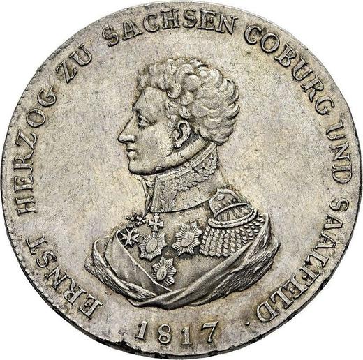 Anverso Tálero 1817 - valor de la moneda de plata - Sajonia-Coburgo-Saalfeld, Ernesto I