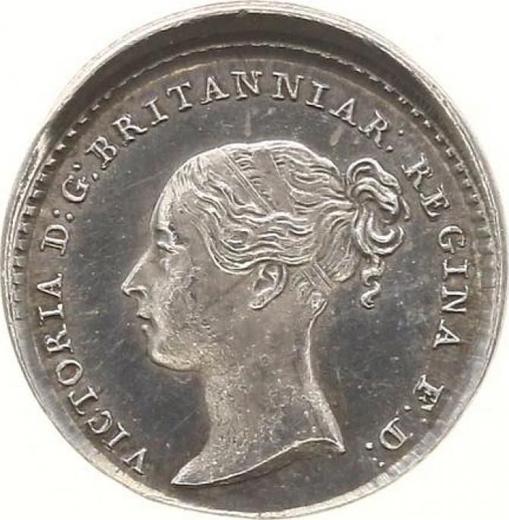 Avers 1 Penny 1851 "Typ 1838-1887" - Silbermünze Wert - Großbritannien, Victoria