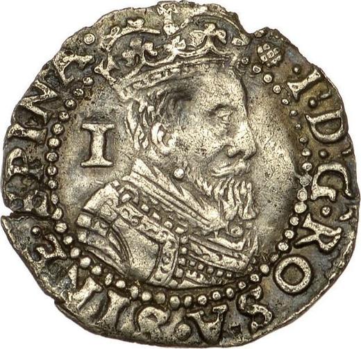 Obverse Penny no date (1603-1604) "First bust" - Silver Coin Value - United Kingdom, James I