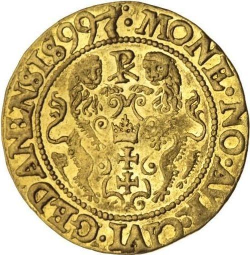 Revers Dukat 1599 "Danzig" - Goldmünze Wert - Polen, Sigismund III