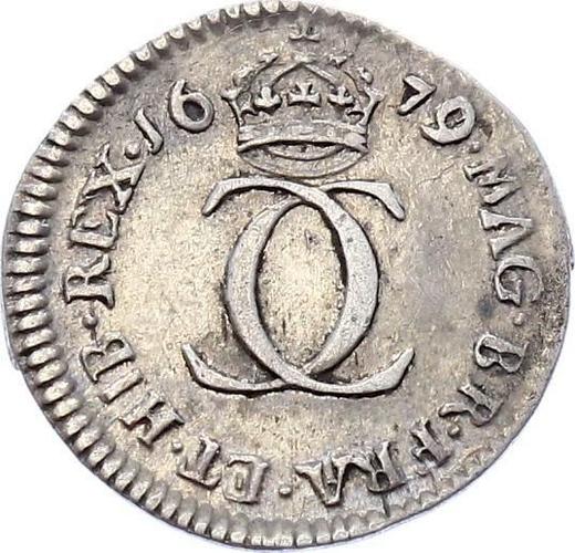Reverso 2 peniques 1679 - valor de la moneda de plata - Gran Bretaña, Carlos II