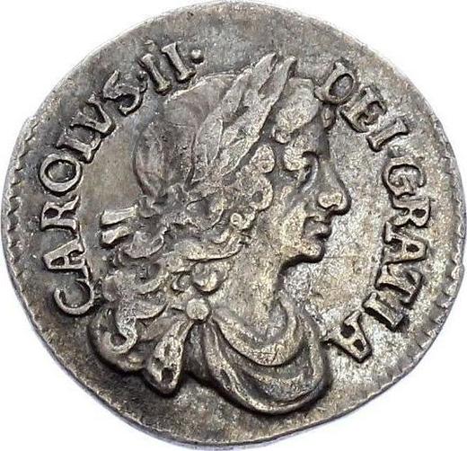Anverso 2 peniques 1679 - valor de la moneda de plata - Gran Bretaña, Carlos II