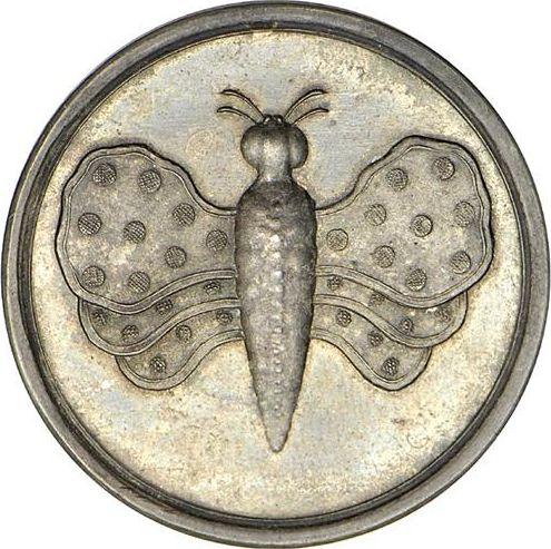 Revers 16 Groschen Ohne jahr (1709) "Schmetterling" - Silbermünze Wert - Polen, August II der Starke