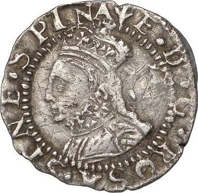Obverse 3 Farthings 1561 - Silver Coin Value - United Kingdom, Elizabeth I