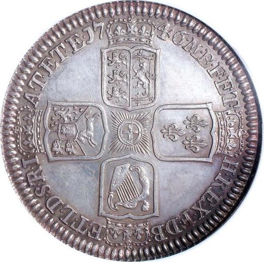 Reverse Crown 1746 "Old Head" - Silver Coin Value - United Kingdom, George II