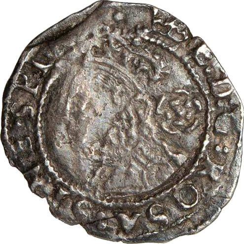 Obverse 3 Farthings 1567 - Silver Coin Value - United Kingdom, Elizabeth I