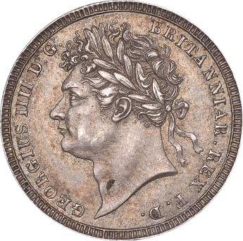 Obverse Threepence 1823 "Maundy" - Silver Coin Value - United Kingdom, George IV