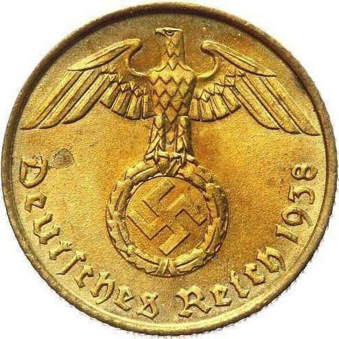 Reverse 5 Reichspfennig 1938 A "Type 1936-1939" -  Coin Value - Germany, Third Reich