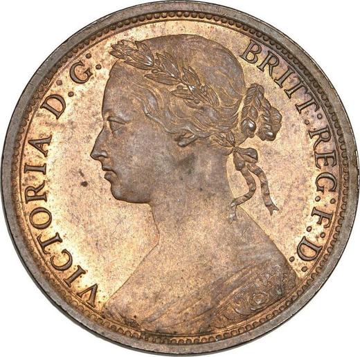 Obverse Penny 1874 H "Type 1860-1894" -  Coin Value - United Kingdom, Victoria