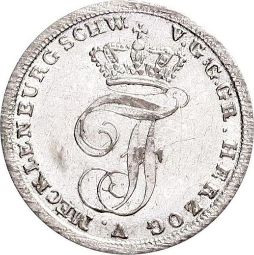 Obverse Shilling 1829 - Silver Coin Value - Mecklenburg-Schwerin, Frederick Francis I