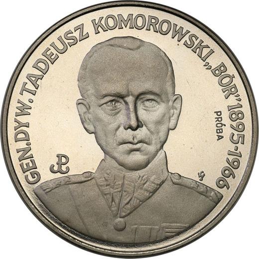 Reverse Pattern 200000 Zlotych 1990 MW "Stefan Rowecki 'Grot'" Nickel -  Coin Value - Poland, III Republic before denomination