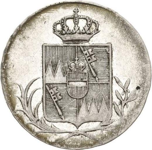 Anverso 6 Kreuzers 1809 - valor de la moneda de plata - Wurzburgo, Fernando