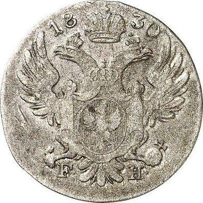 Obverse 10 Groszy 1830 FH - Silver Coin Value - Poland, Congress Poland