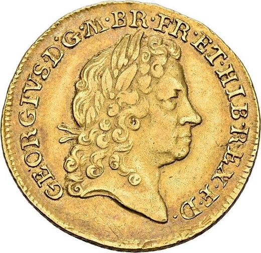Obverse Guinea 1715 "Third laureate bust" - Gold Coin Value - United Kingdom, George I