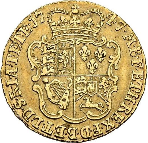 Reverse Half Guinea 1747 "Old Head" - Gold Coin Value - United Kingdom, George II